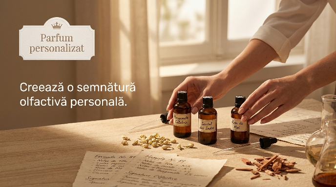Parfum personalizat compus artizanal
