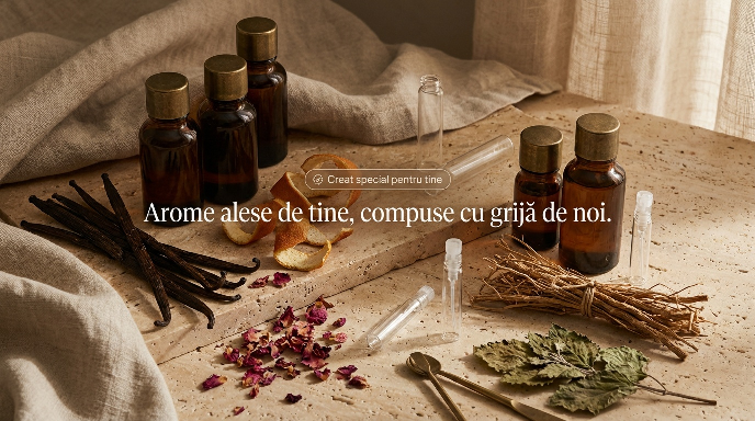Arome alese de tine, compuse cu grijă